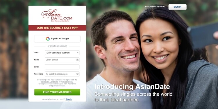 asian date