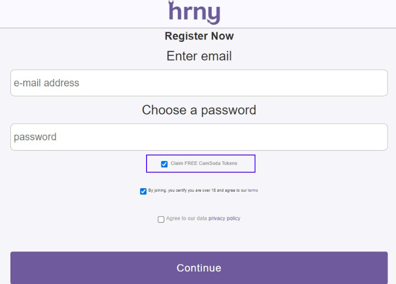 Signing Up To Hnry